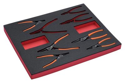 Bahco Foaminlay Fit&Go 2/3 met borgringtangen - 8-delig - FF1F4004