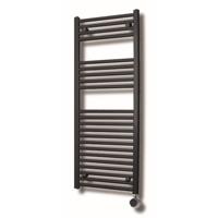 Elektrische Design Radiator Sanicare Plug En Play 111,8 x 45 cm Chroom Thermostaat Chroom 435 Watt Sanicare - thumbnail