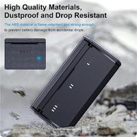 Telesin pocket oplaadbox voor GoPro 9/10/11/12 accu's met ruimte voor SD-kaarten - thumbnail