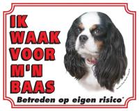 Cavalier King Charles Spaniel Waakbord - Ruby - thumbnail