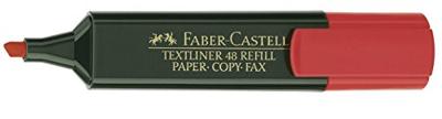 Markering Faber-Castell TEXTLINER 48 Rood (10 Stuks) Markering Faber-Castell TEXTLINER 48 Rood (10 Stuks)
