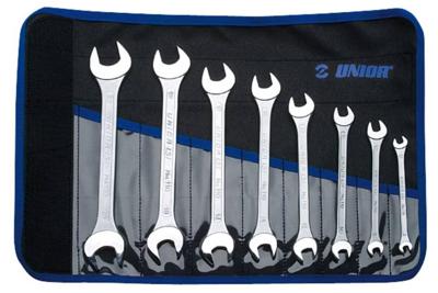 Unior 110/1CT Steeksleutelset 8 stuks Met roltas Unior 110/1CT Steeksleutelset 8 stuks Met roltas