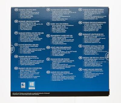 HP USB externe dvd-rw drive - thumbnail