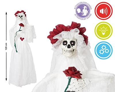 Skelethanger Halloween 10 x 70 x 120 cm Multicolour Skelethanger Halloween 10 x 70 x 120 cm Multicolour