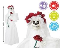 Skelethanger Halloween 10 x 70 x 120 cm Multicolour - thumbnail