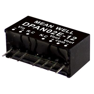 MEAN WELL DPAN02C-15 DC/DC-convertermodule 67 mA 2 W Aantal uitgangen: 2 x Inhoud 1 stuk(s)