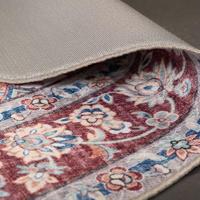 Heritaged Buitenkleed ovaal Vintage - Valenca Nova crème|rood - - thumbnail