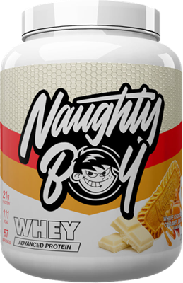 Naughty Boy Advanced Whey White Chocolate Caramel Biscuit (2010 g) Naughty Boy Advanced Whey White Chocolate Caramel Biscuit (2010 g)