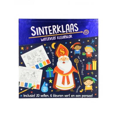 Wins Holland Waterverf kleurblok sinterklaas