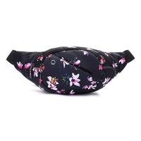 Kleur afdrukken multifunctionele casual zakken Dames outdoor portemonnee taille tas (Lily patroon) - thumbnail