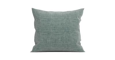 Zo Home Lino Kussensloop Linnen Look - emerald green 80x80cm