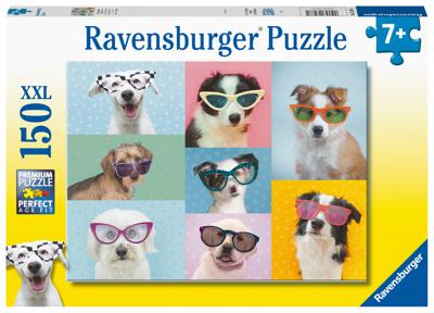 Ravensburger Legpuzzel xxl grappige honden, 150st.