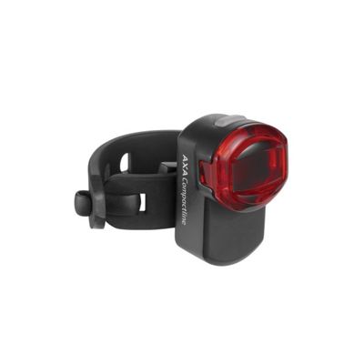 AXA Compactline Achterlicht USB - Zwart AXA Compactline Achterlicht USB - Zwart