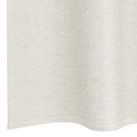 Voile Gordijn met gordijnen 2 pcs Crème 225 x 140 cm Polyester - thumbnail