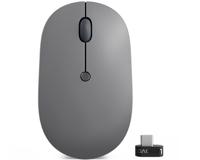 Lenovo Go USB-C Muis Draadloos, Radiografisch Optisch Grijs 5 Toetsen 2400 dpi - thumbnail