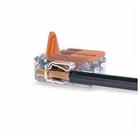 WAGO 221-412-1 221 Verbindingsklem Flexibel: 0.14-4 mm² Massief: 0.2-4 mm² Aantal polen: 2 1 stuk(s) Transparant, Oranje - thumbnail