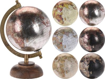 Wereldbol metallic 5inch 2 ass Nampook - Nampook Wereldbol metallic 5inch 2 ass Nampook - Nampook