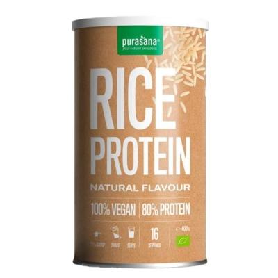 Purasana Plant Protein Rijst Natuur BIO 400g