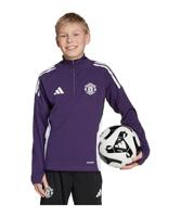 Manchester United 1/4 Zip Trainingspak Junior 2025/2026 - Maat 140 - Kleur: ZwartPaars | Soccerfanshop - thumbnail