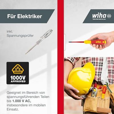 Wiha Gereedschapset elektricien gereedschapsset