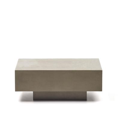 Kave Home Salontafel 'Rustella' Cement, 80 x 60cm Kave Home Salontafel 'Rustella' Cement, 80 x 60cm