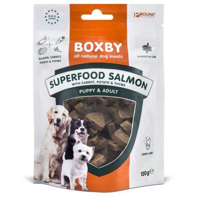 Proline Boxby Superfood salmon 120 gram Proline Gebr. de Boon - Gebr de boon Proline Boxby Superfood salmon 120 gram Proline Gebr. de Boon - Gebr de boon