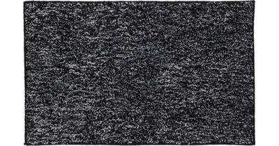 Badmat Sealskin Speckles Polyester micro fiber 80x50 cm Zwart Badmat Sealskin Speckles Polyester micro fiber 80x50 cm Zwart