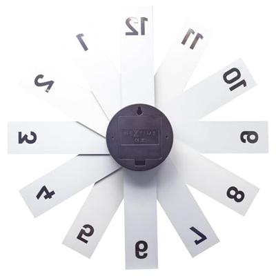 NeXtime NE-3285ZW Design Wandklok - 40cm- Stille Klok - Zwart - Acryl - "Plexi" NeXtime NE-3285ZW Design Wandklok - 40cm- Stille Klok - Zwart - Acryl - "Plexi"