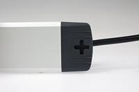 AS Schwabe 18366 Overspanningsveilige stekkerdoos Zwart, Zilver Randaarde stekker 1 stuk(s) - thumbnail