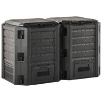 Compostbak 800 L zwart - thumbnail