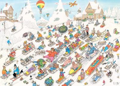 Jan Van Haasteren legpuzzel - van onderen!, 1000st.
