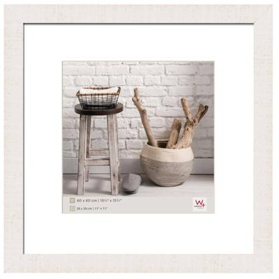 walther+ design HO440V Wissellijst Papierformaat: 40 x 40 cm Wit