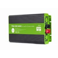 12 V DC-AC omvormer met zuivere sinusgolf, 2000 W - thumbnail