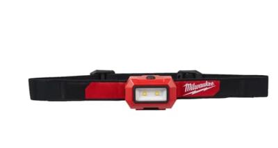 Milwaukee hoofdlamp HL2-LED op batterijen