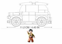 Sluban Car Red bouwstenen set - thumbnail