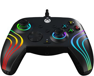 Gamepad - PDP - Afterglow Wave - Bedraad - Zwart - Aanpasbare LED-verlichting - thumbnail