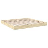 Bedframe zonder matras hout sonoma eikenkleurig 180x200 cm - thumbnail