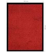 Deurmat 40x60 cm rood - thumbnail