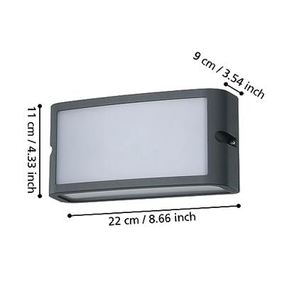 Eglo Design buitenlampCamarda antraciet - met led - 900808