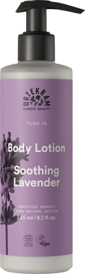 Urtekram Tune in soothing lavender bodylotion 245 Milliliter