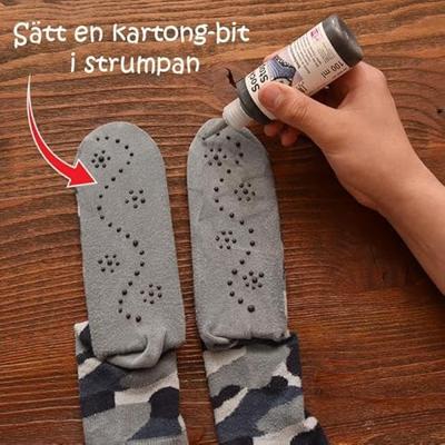 Efco Creative Sock-stop antislip, lichtrood, 100 ml/ 1 fles - thumbnail