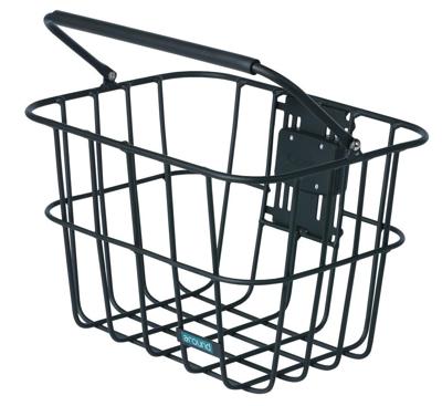 Around Fietsmand ace afneembaar incl. klick fix adapter - mat zwart Around Fietsmand ace afneembaar incl. klick fix adapter - mat zwart