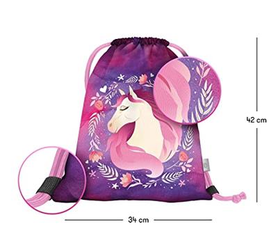 Baagl Gymtas Paard Roze