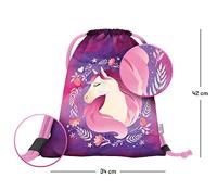 Baagl Gymtas Paard Roze - thumbnail