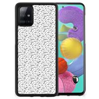 Samsung Galaxy A51 Bumper Case Stripes Dots - thumbnail