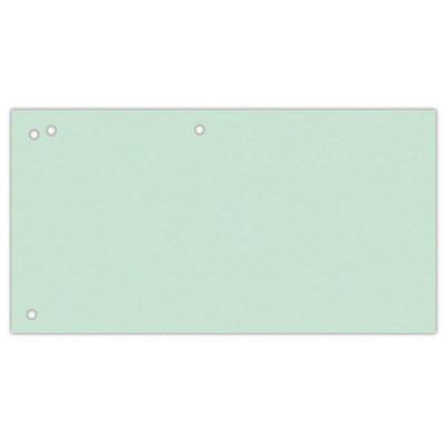 OFFICE products verdeelstroken, 240 x 105 mm, pak van 100 stuks, groen