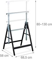 T4all Schraag, in hoogte verstelbaar 800-1300mm - ERRO6022 - ERRO6022 - thumbnail