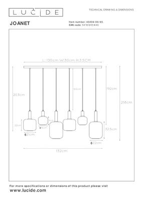 Lucide T32 - Filament lamp - Ø 3 cm - LED Dimb. - E27 - 1x4,9W 2200K - Amber
