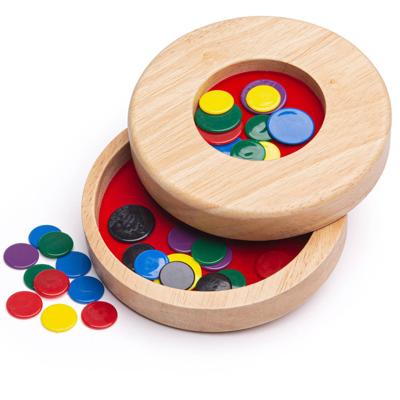 Bigjigs tiddly winks houten vlooienspel
