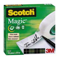 Scotch plakband Magic Tape ft 12 mm x 33 m - thumbnail